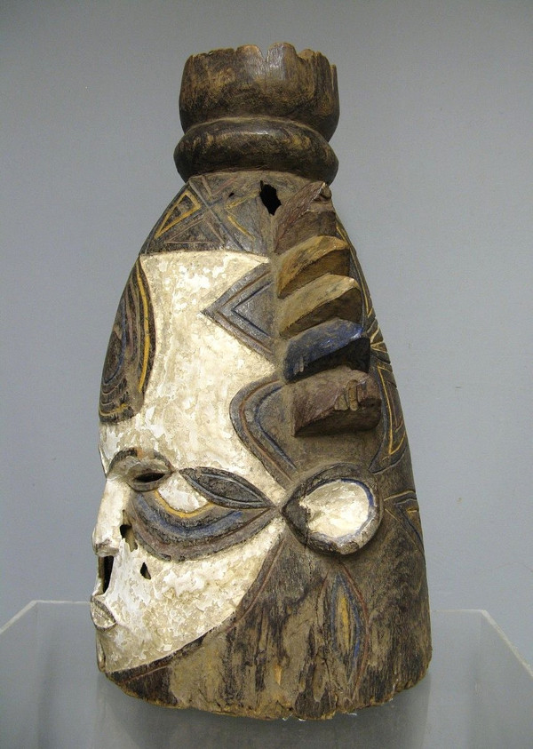 Conical Crest Mask - Igbo / Ibo - Nigeria