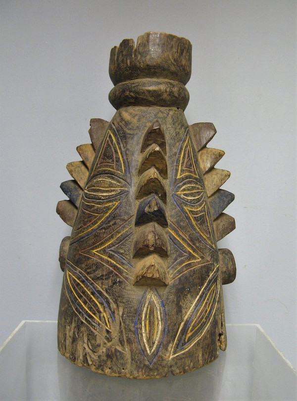 Conical Crest Mask - Igbo / Ibo - Nigeria