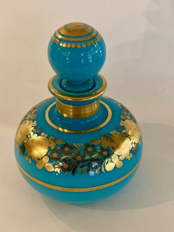 Desvignes Turquoise Opaline Bottle