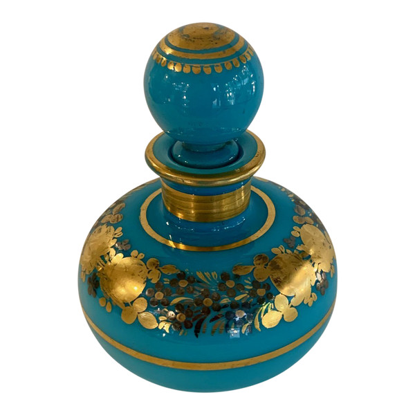 Desvignes Turquoise Opaline Bottle