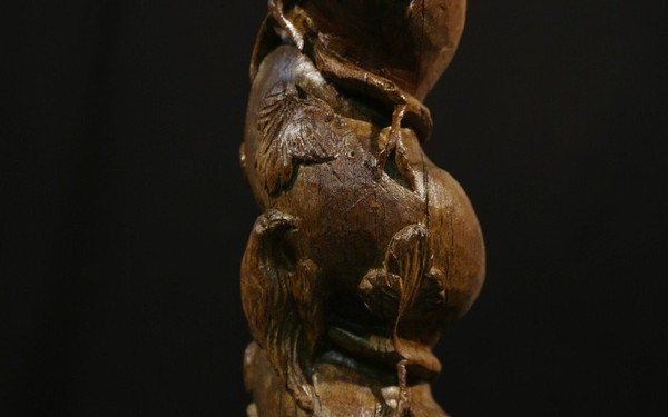 Torso column Oak, 18th century