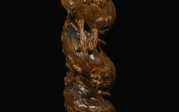 Torso column Oak, 18th century