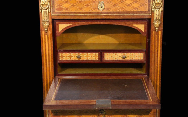 Napoleon III Inlaid Secretary