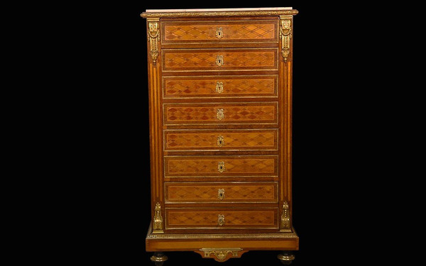 Napoleon III Inlaid Secretary