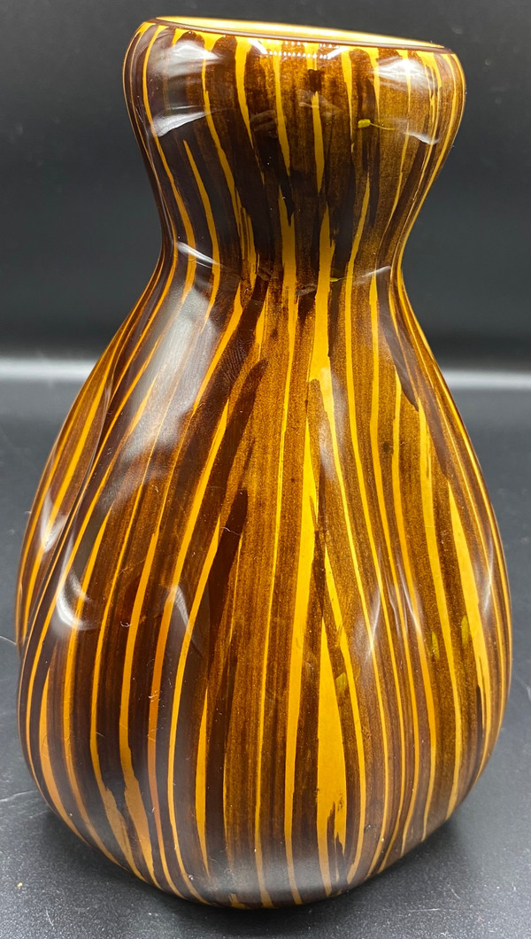 BEMALTE SARREGUEMINES-VASE