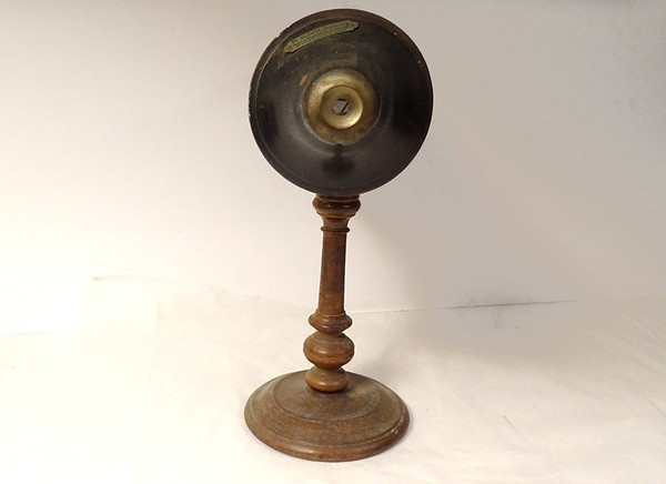 Large English Kaleidoscope Wood Turned Th. Bloch Strasbourg 19th Century