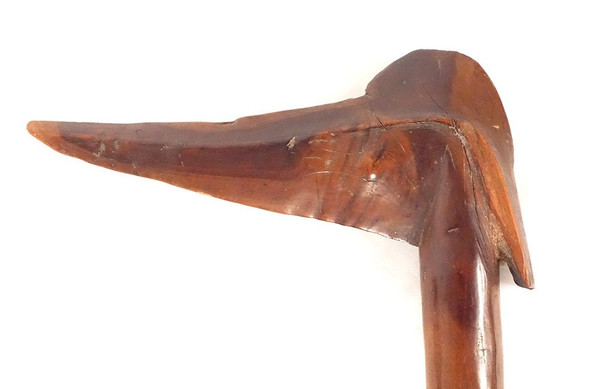 Puzzle Kanak Club New Caledonia Melanesia Beak Bird Kagu 19th century