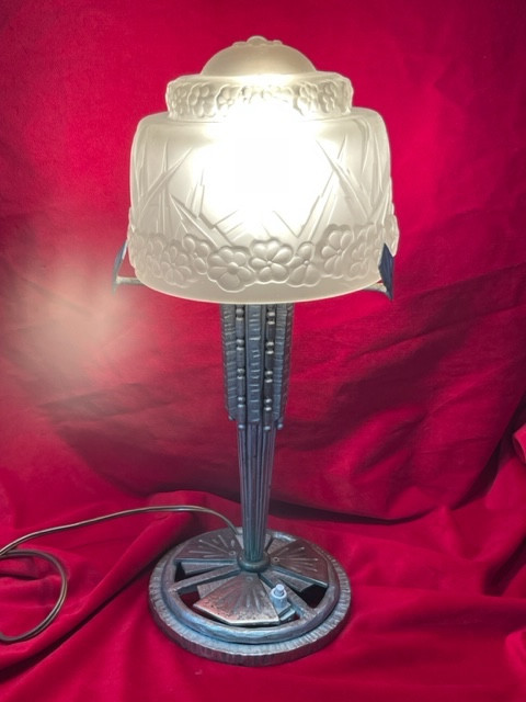 Art-Deco-Lampe 1930 Müller Frères Lunéville