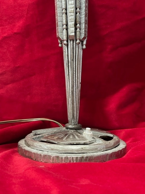 Art-Deco-Lampe 1930 Müller Frères Lunéville