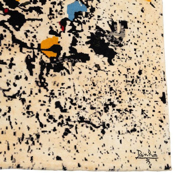 Danhôo. Carpet, or tapestry, in wool. Contemporary work