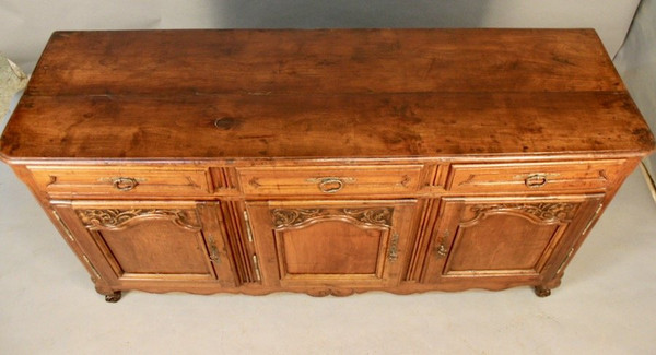 Louis XV Sideboard In 18th Century Walnut