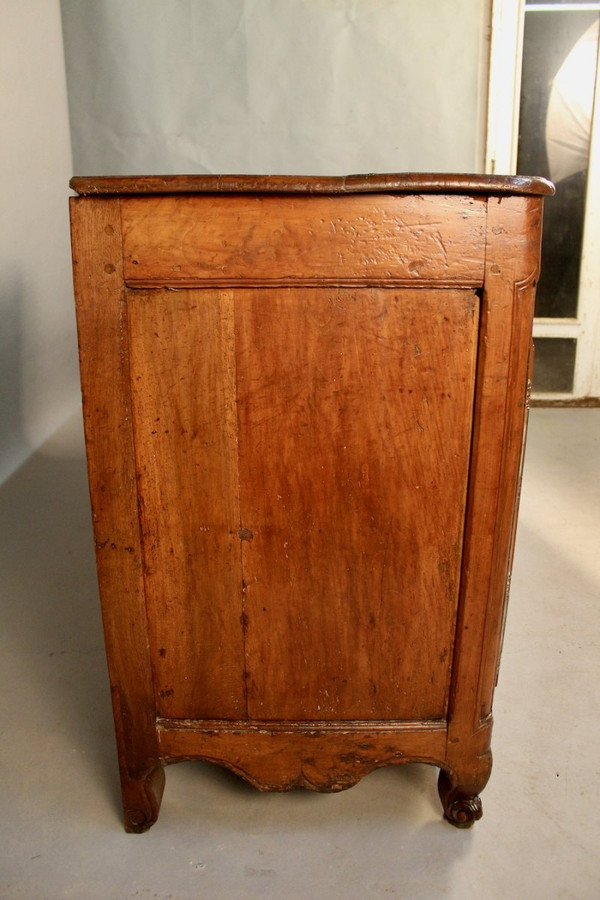 Louis XV Sideboard In 18th Century Walnut