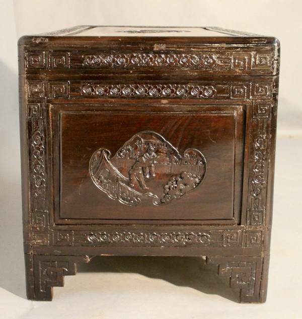 Chinese Wedding Chest In Camphor