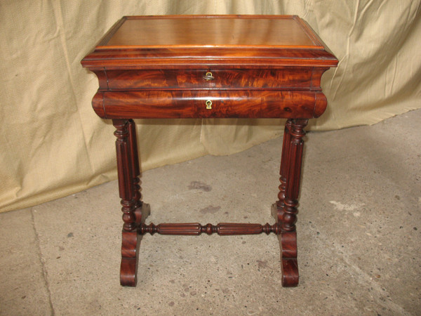 Mahogany worker Louis Philippe period 19th