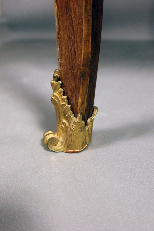 Louis XV Desk In Marquetry