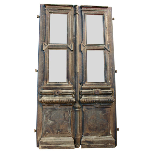 Oak Porte Carriage With Opening Frame