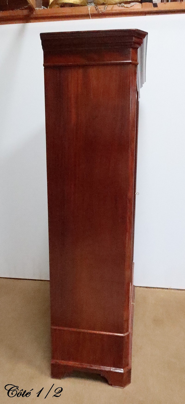 Narrow Mahogany Wardrobe – Late 19th Century