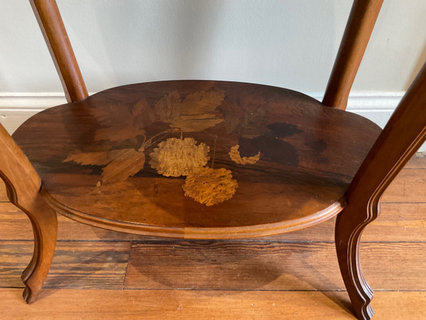 Émile Gallé Pedestal Table