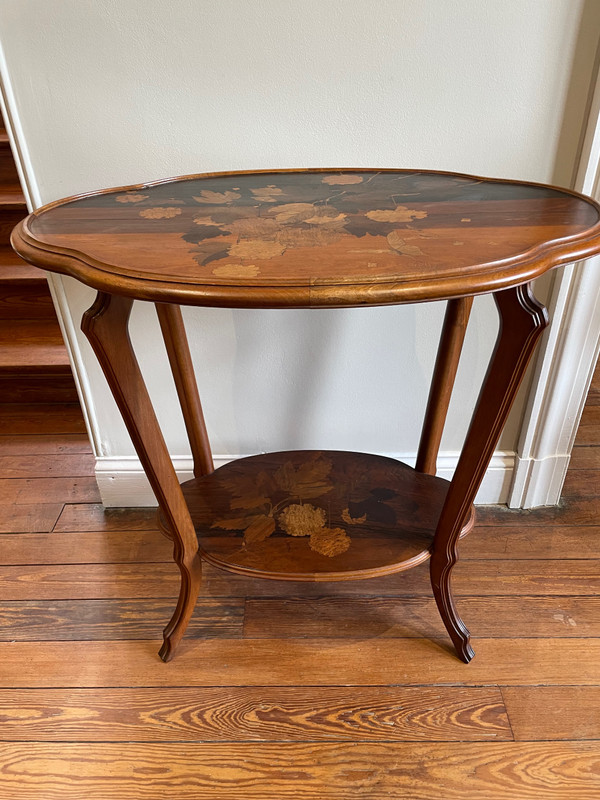 Émile Gallé Pedestal Table