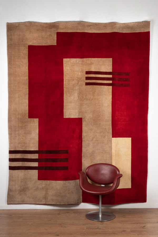 Carpet, or tapestry, inspired by Paul Haesaerts. Contemporary work