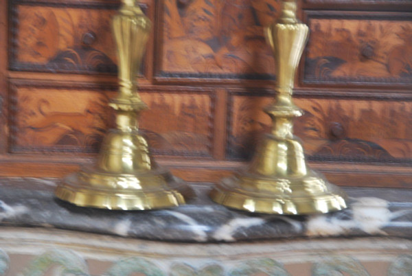 Pair Of Louis XIV Period Candlesticks