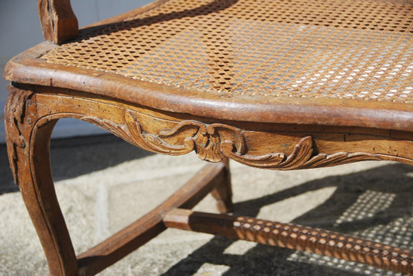 18th century Regency caned armchair