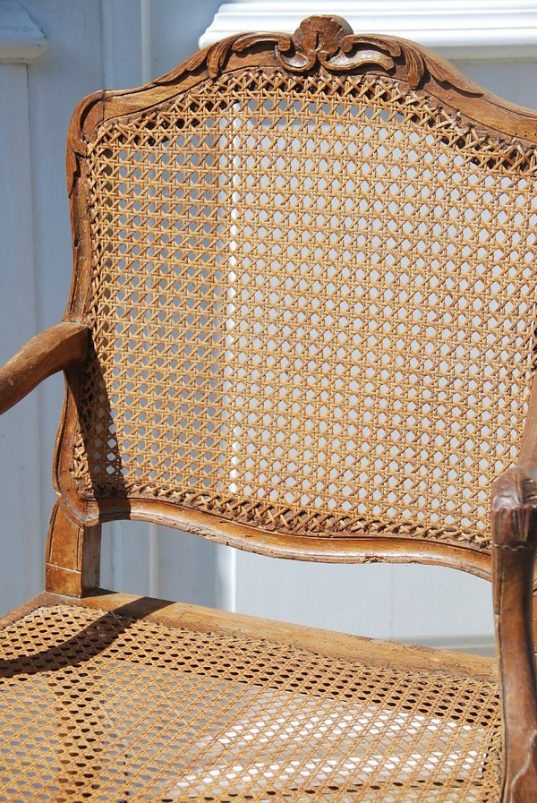 18th century Regency caned armchair