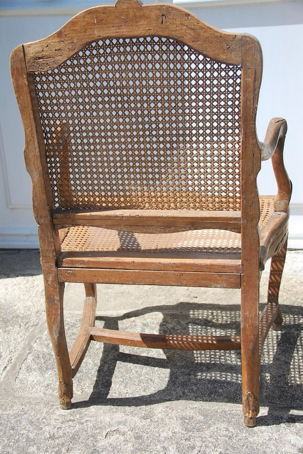 18th century Regency caned armchair