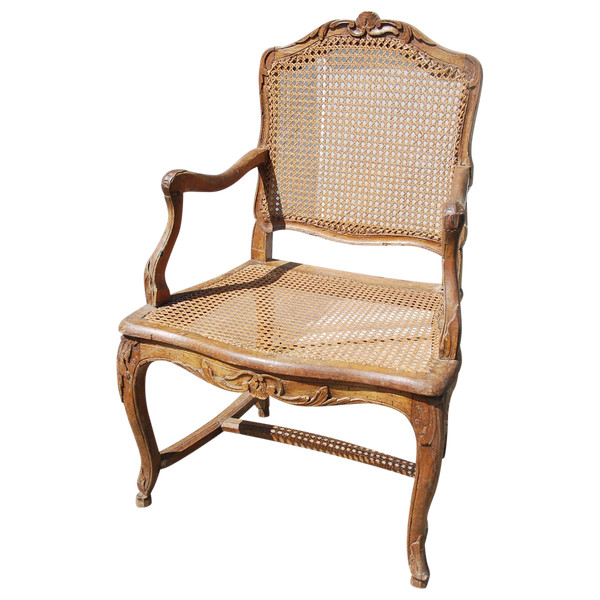 18th century Regency caned armchair