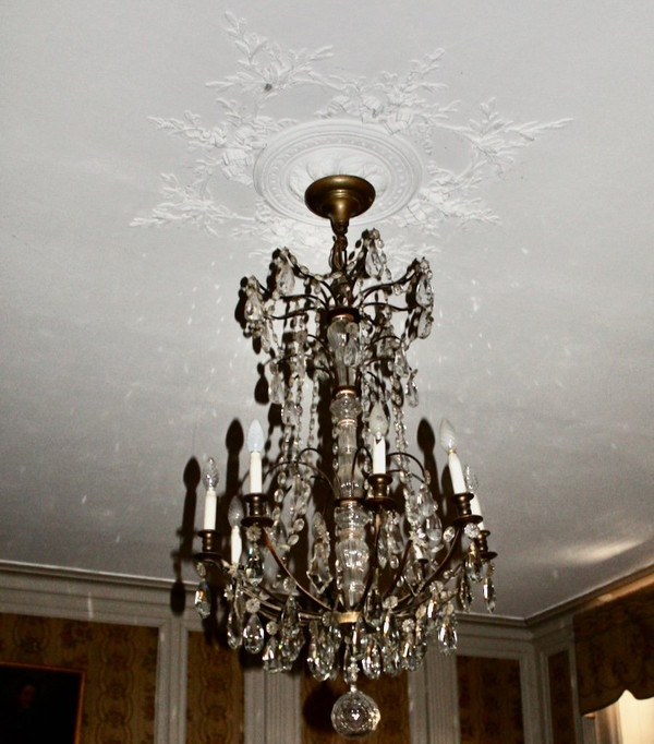 8-arm chandelier XIXth century