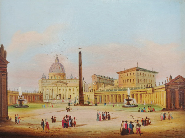 Views of Rome, 19th century.  