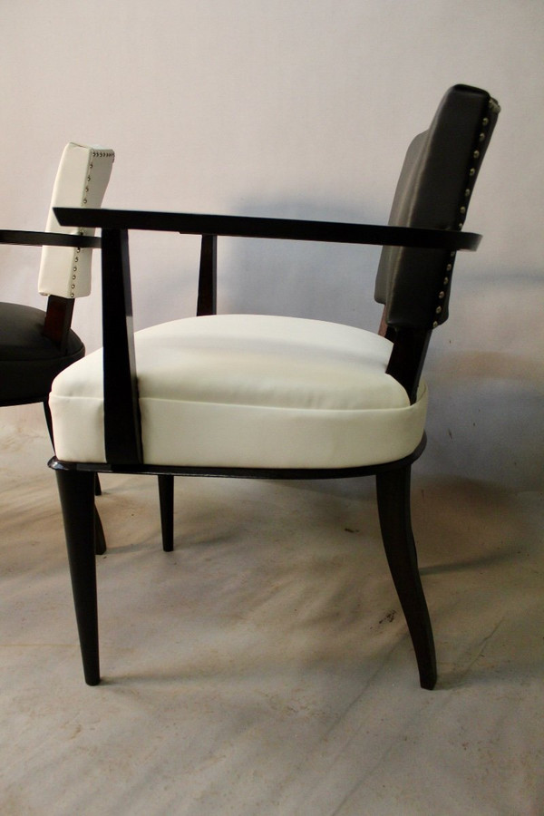 Pair Of Bridge Armchairs