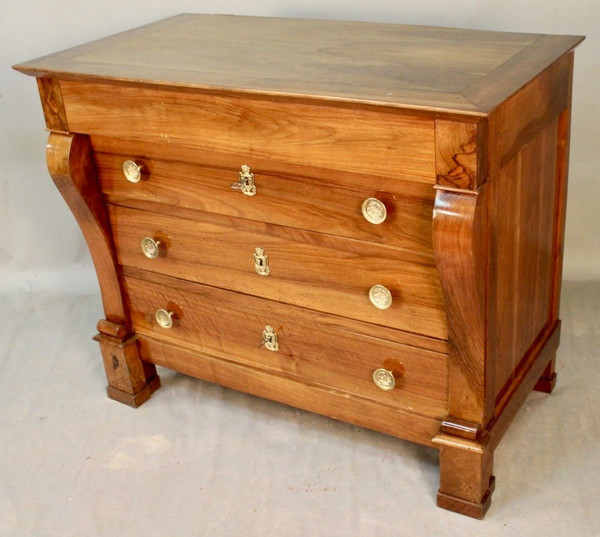 Blond Mahogany Commode Restoration Period (1814_1830)