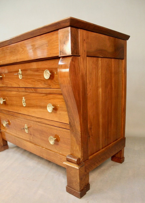 Blond Mahogany Commode Restoration Period (1814_1830)