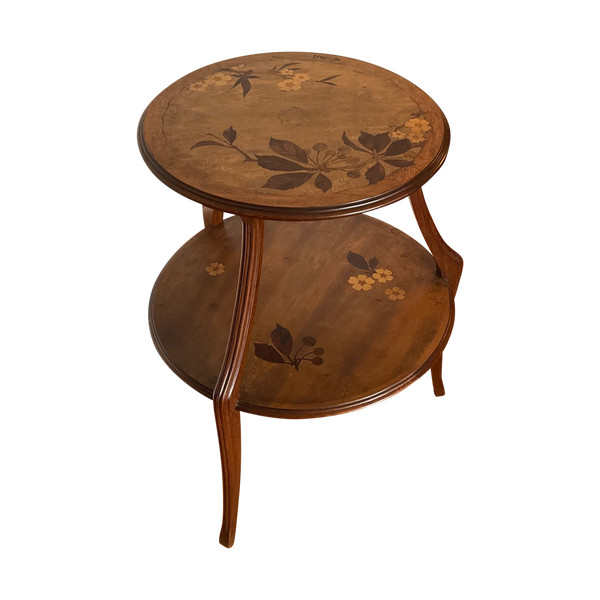 Majorelle pedestal table