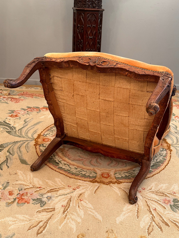 Regency Period Walnut Armchair Circa 1720