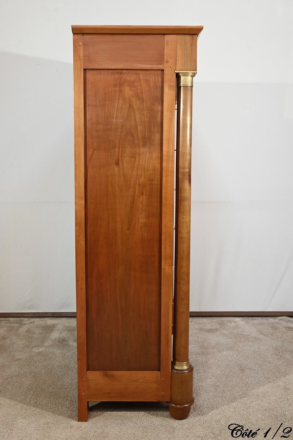 Property weekly planner in solid cherry wood, Empire period – Early 19th century