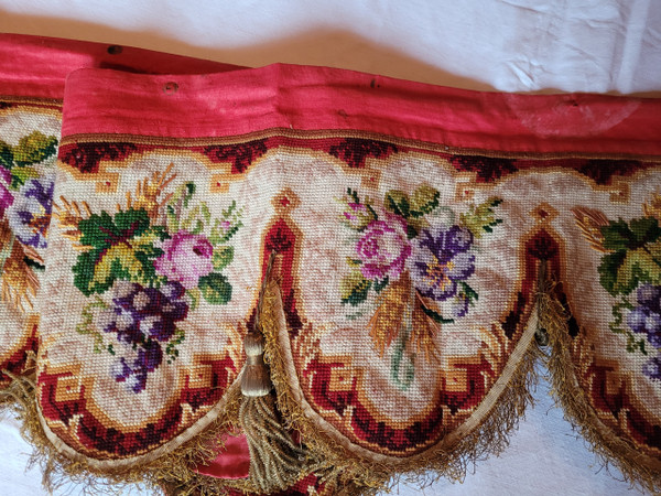 Tapestry altar front, 19th century period