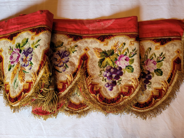 Tapestry altar front, 19th century period