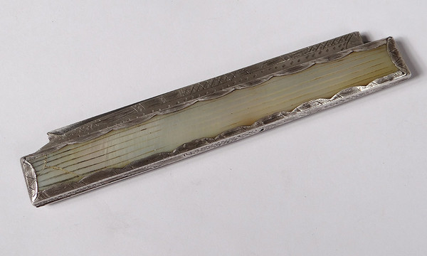 Mother-of-Pearl Silver Folding Travel Knife Duperray case Stingray 18th century