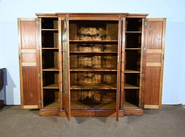 Property Bookcase in Solid Mahogany - late 19th century