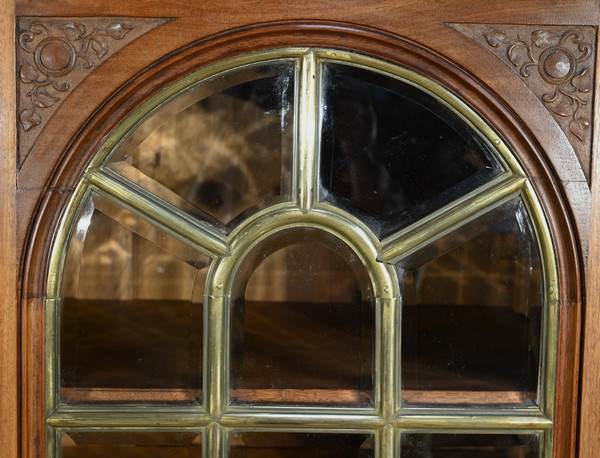 Property Bookcase in Solid Mahogany - late 19th century