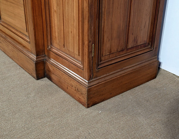 Property Bookcase in Solid Mahogany - late 19th century