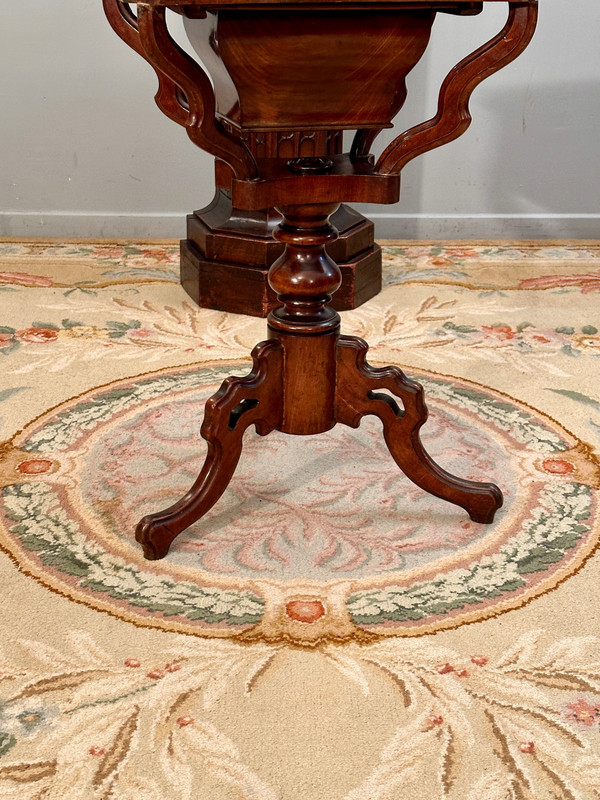 Charles X period mahogany worker About 1830