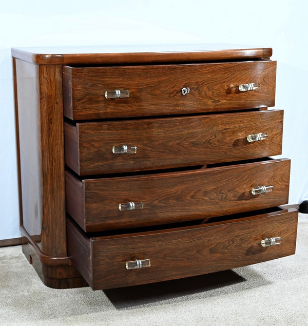 Rosewood chest of drawers, Art Deco - 1930