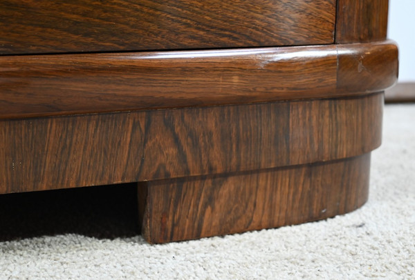 Rosewood chest of drawers, Art Deco - 1930