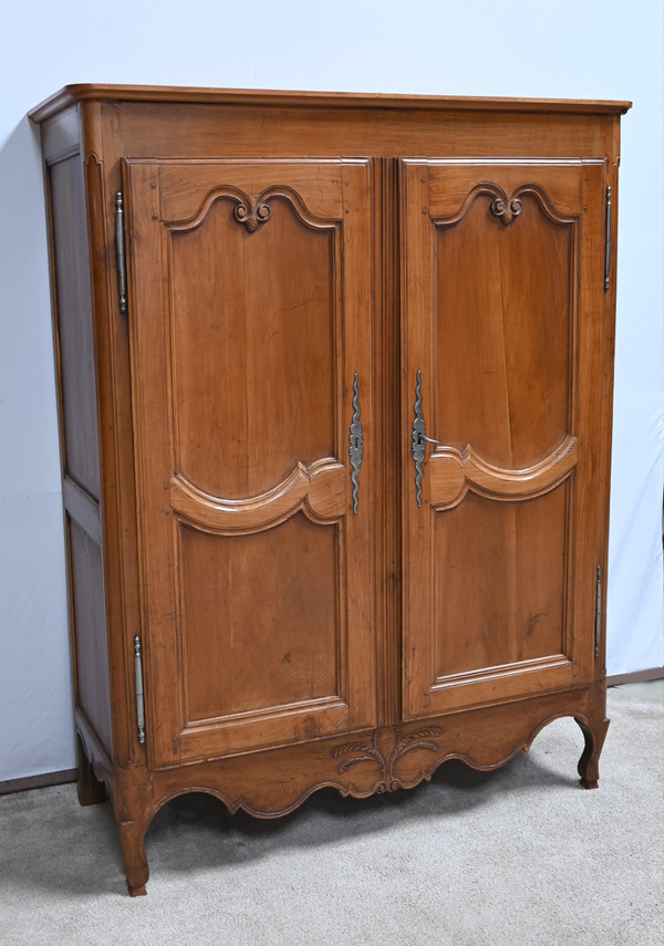 Armoire dite « Bassette » en Merisier et Chêne – Début XIXe