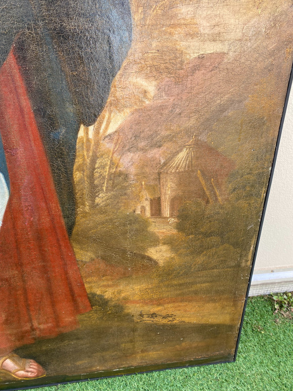 Very Large Painting, The Good Shepherd, 182 cm high