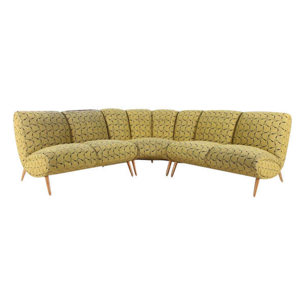 Rare Modular Corner Sofa Norman Bel Geddes