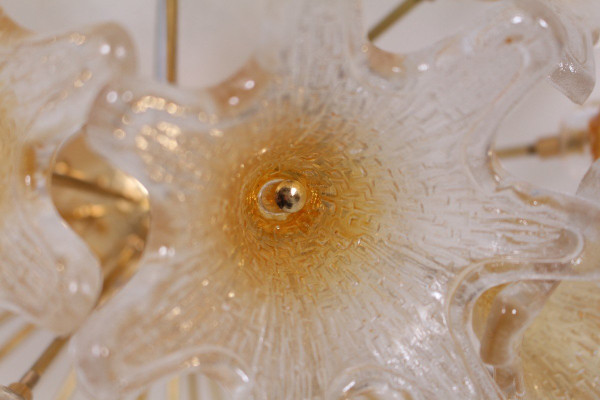 Sputnik 'flowerball' ceiling lamp Paolo Venini Murano